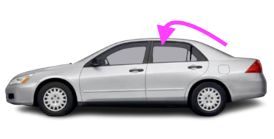 Fits 2003-2007 Honda Accord Sedan Front Left Driver Side Door