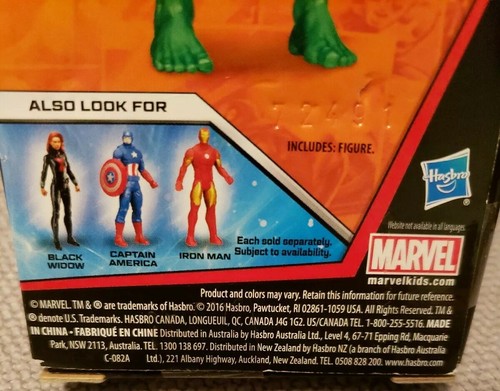 Hasbro Marvel Comics Hulk 6" Inch Actionfigur - Bild 4 von 4