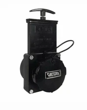 Valterra T50 3" Waste Dump Gate Valve With Cap