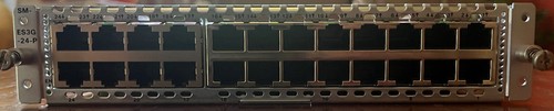 Cisco SM-ES3G-24-P 24 Port Gigabit PoE+ Enhanced Ethernet Switch Module - Used - Picture 2 of 2