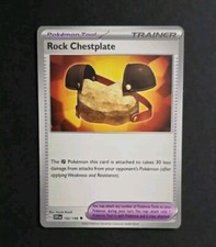 Rock Chestplate 192/198 Uncommon Scarlet & Violet Pokemon Card - NM Near Mint