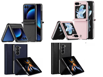 DUX DUCIS Handy Tasche Hülle Kunst-Leder Für Samsung Galaxy Z Flip 5 Z Fold 5 5G