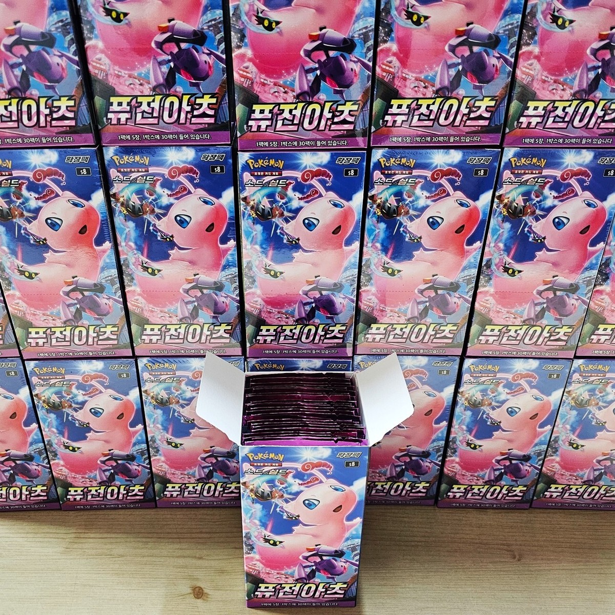 17-Pack Korean Pokmon Cards Booster Sealed Set - 151 + Journey Together +  Random