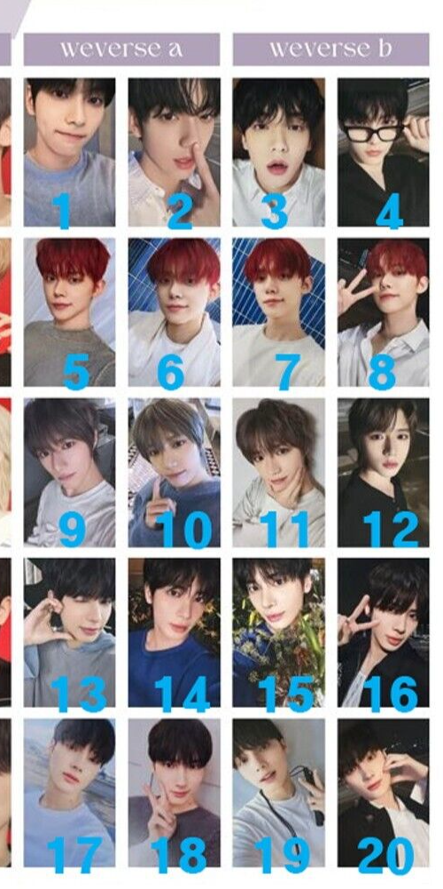 TXT - 7th Mini Album The Star Chapter : SANCTUARY PHOTO CARD