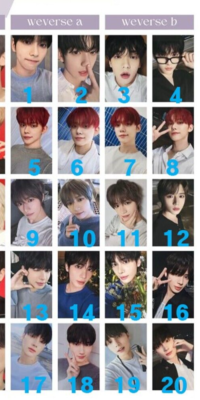 TXT - 7th Mini Album The Star Chapter : SANCTUARY PHOTO CARD