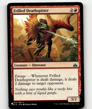 MTG Frilled Deathspitter Mystery Booster - Rivals of Ixalan 104/196 Regular...