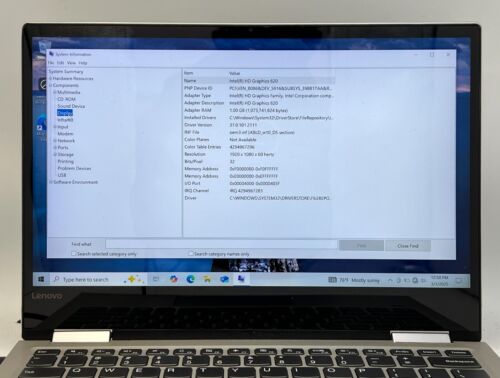 Lenovo Yoga 720-13iKB i5-7200u 2.5GHz 8GB RAM 128GB SSD - Picture 3 of 11
