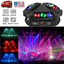 9LED Spider Beam Stage Lighting 135W RGB Moving Head DJ Party Show Bar Light DMX