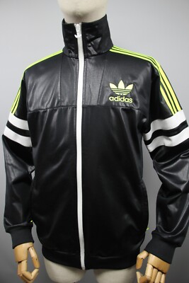 【CHILE62】トラックジャケット XLハイネックadidas ブラックj11 CHILE62】トラックジャケット XLハイネックadidas ブラックj11