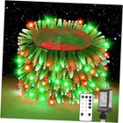 Christmas String Lights Indoor Outdoor, 8 Modes Waterproof Timer Plug in LED