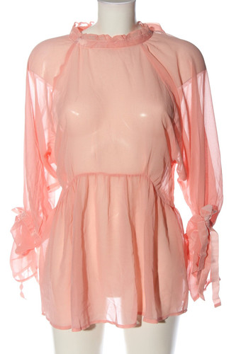 ASOS Blusa trasparente Donna Taglia IT 42 rosa stile festa - Foto 1 di 5