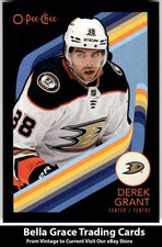 2023-24 O-Pee-Chee Derek Grant #422 Anaheim Ducks Retro Black Border /100 NHL 