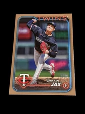 2024 Topps Update Series - Griffin Jax #US43 Gold /2024