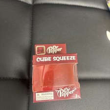 Dr Pepper Cube Squishy Toy
