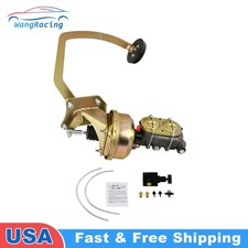 New 7 Power Brake Booster Kit Assembly W Bonus Valve Fit 1935-1940 Ford Car