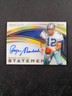 ROGER STAUBACH 2025 Panini Immaculate Statement Signatures /49 SS-RSH Auto D553