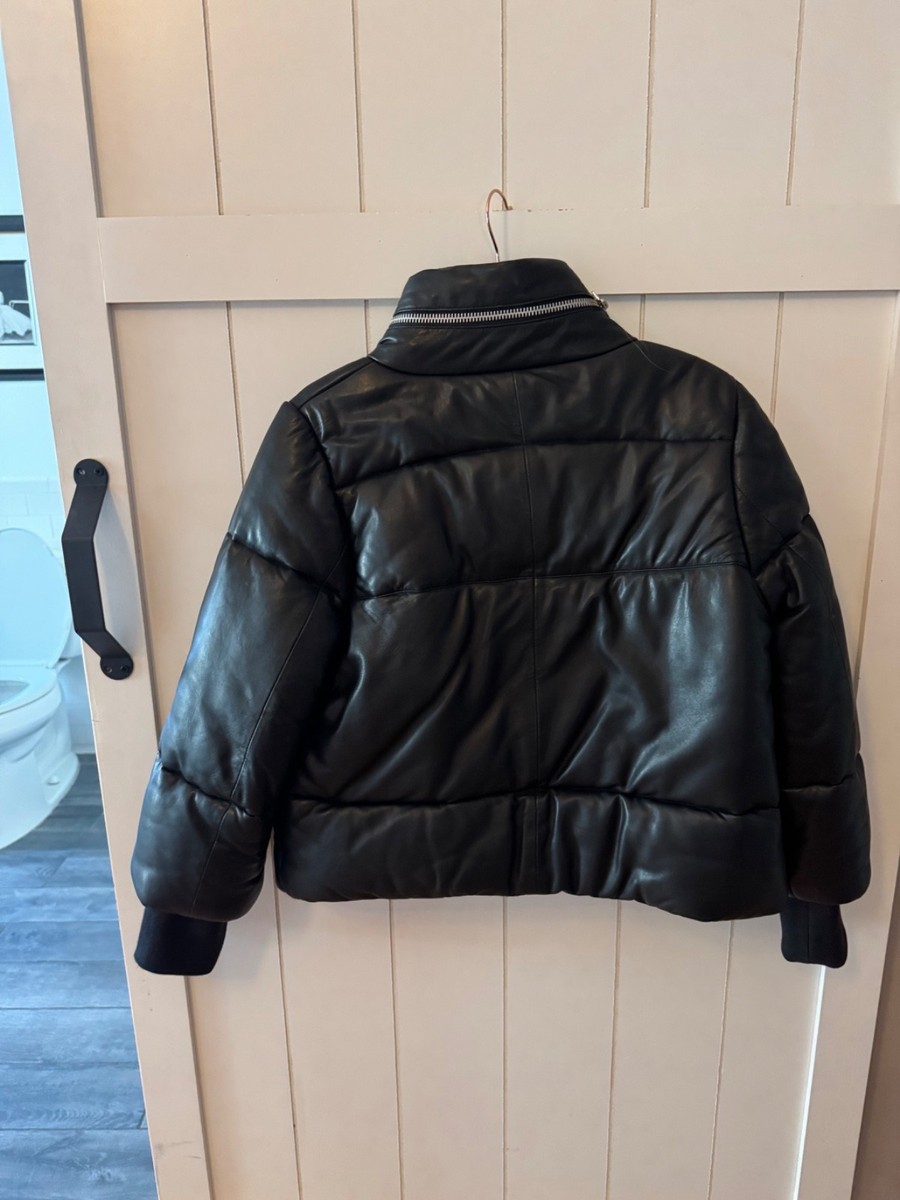 Walter Baker  black puffer jacket, Edwina View 6