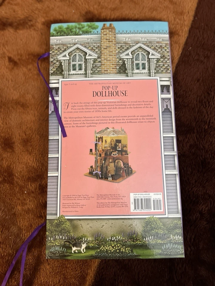 Doll House POP OUT BOOK-VINTAGE - Image 2 of 4