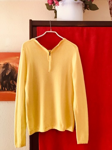 PULLOVER GR M 90 % EXTRA FEINE MERINO WOLLE 10 % KASCHMIR - Bild 4 von 5