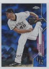 2020 Topps Chrome Sapphire Edition Scott Oberg #395 4t6