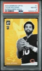 2024 Panini Donruss Optic - Rookie Kings Caleb Williams #1 Gold Prizm 2/10 PSA 8