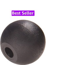 Ball Knob, Various Sizes, 3 Pack, Black