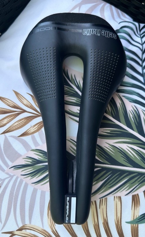 Selle Italia Novus Boost Evo Superflow Carbon Saddle L3 145mm Black