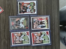 5 Joe Thomas Card L O T - Browns - HOFer,, 2018 Donruss, Inserts, Etc