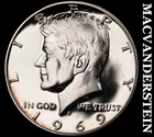 1969-S Kennedy Half Dollar- Silver- Choice Gem Proof Luster No Reserve #J289