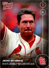 Cardinals Jedd Gyorko Wild Card Hopes Alive vs Pirates 2016 Topps Now 528 PR 268
