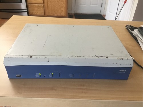 Adtran Atlas 550 Chassis Router 1200305L2 T1 IAD Module 1200307L2 Tested