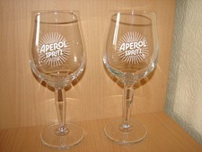 2x Aperol Spritz Gläser 450 ml Cocktailglas Weinglas Glas spülmaschinen geeignet