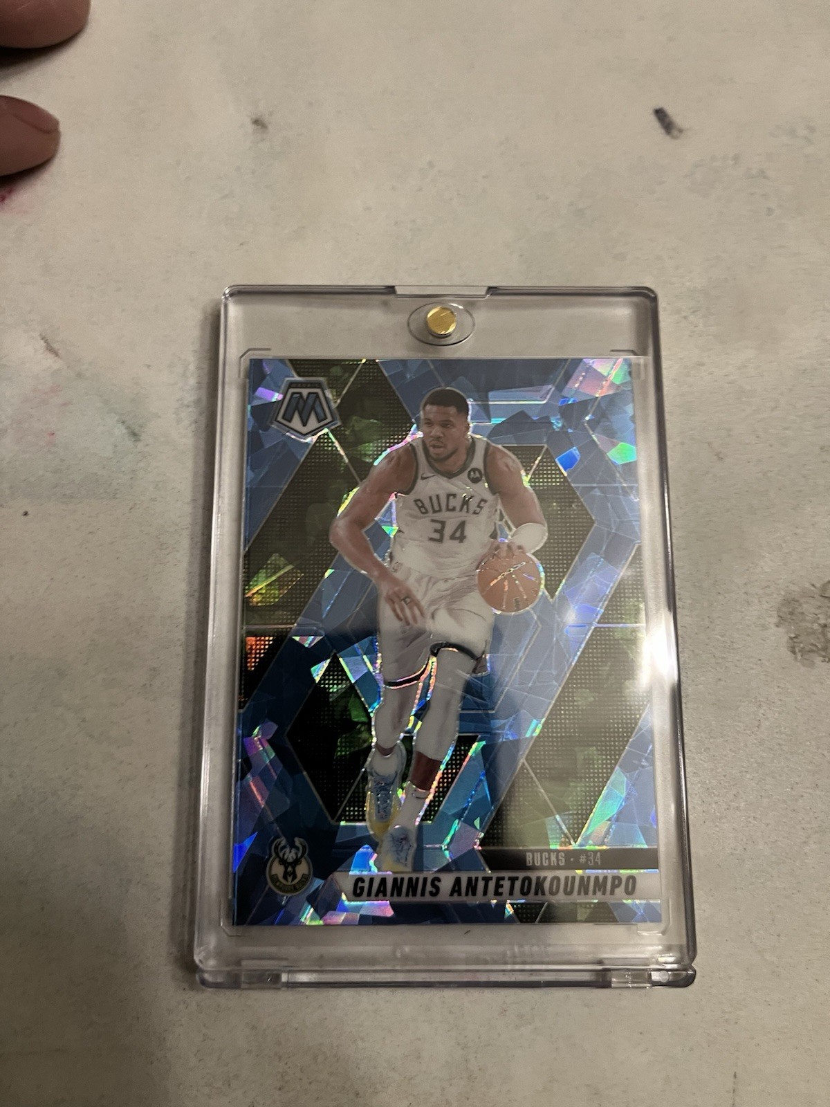 2024 Mosaic Basketball Giannis Antetokounmpo Ice 13 Bucks Ice 47/125