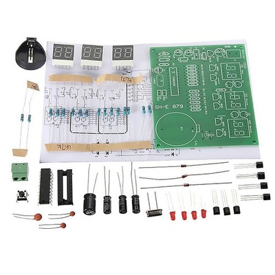 DIY-Leiterplatten-Leiterplatte Digitale LED-Elektronikuhr-Alarm-Kits Set