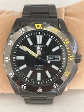Seiko 5 Sports SRP363J1 Cal.4R36 Day Date 21 Jewels Automatic Mens Watch Auth