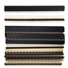 Header Strip for Arduino GPIO 40-pin x 20pcs Female/Male Pins Straight Single...