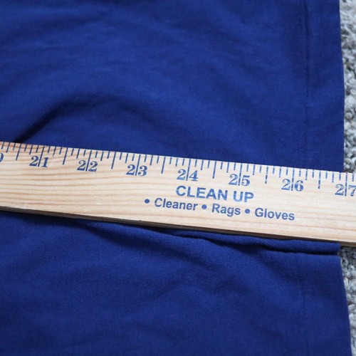 Polo Ralph Lauren Youth XL 67 T-Shirt Blue Gray Raglan Established Six Seven Tee - Picture 8 of 8