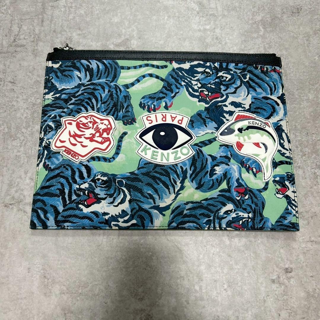 Kenzo Paris Clutch Bag Tiger Limited Edition Men's bags, stylish, popular brands