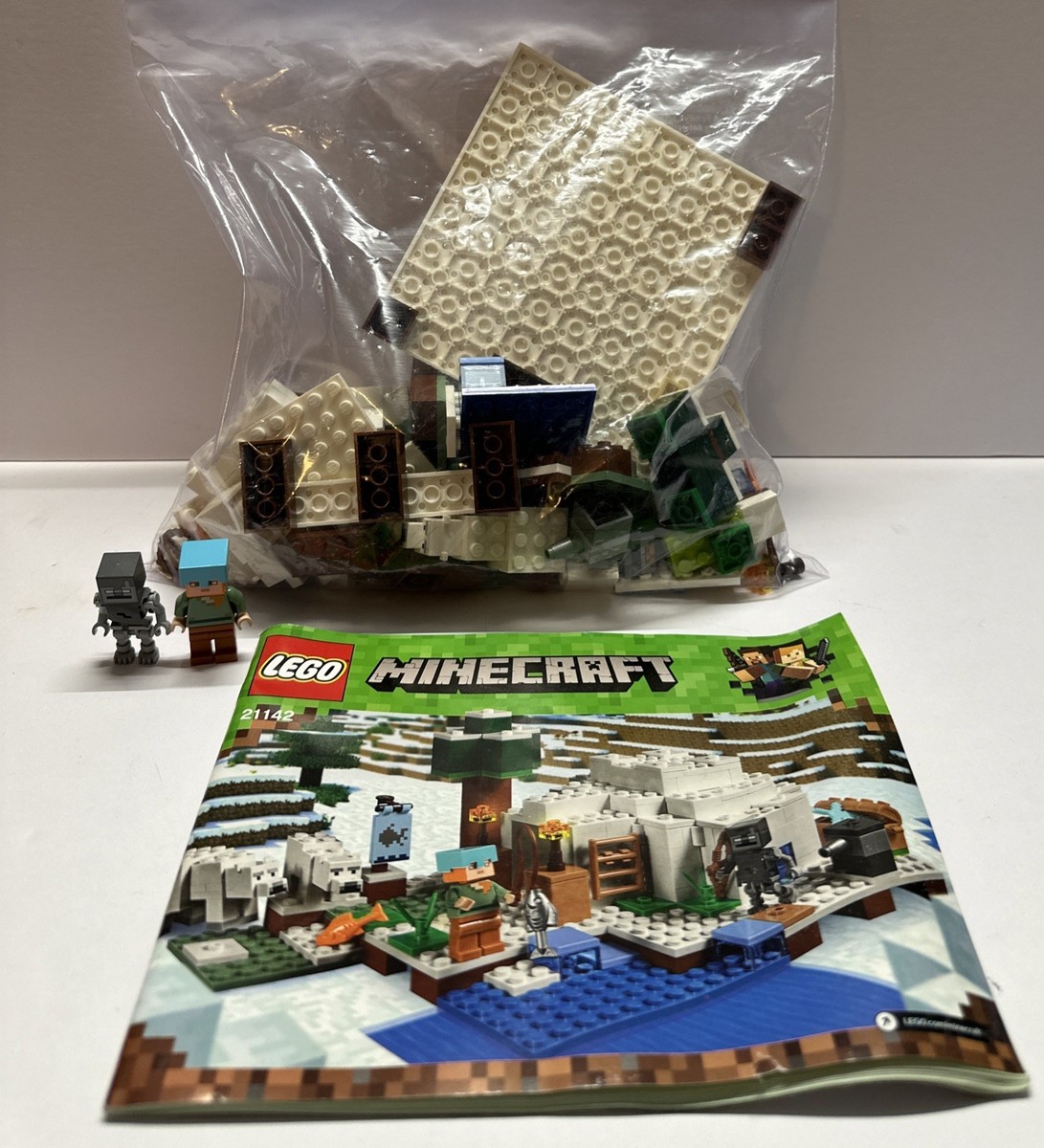Minecraft Minifigure Lego Minecraft Set The Polar Igloo Retired