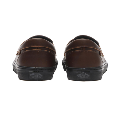 Vans Loafer Leather Brown Black BILLY'S Exclusive V196CF BLS Men's