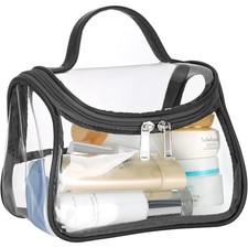 Heavy Duty Clear Cosmetic Bag Waterproof Tran...