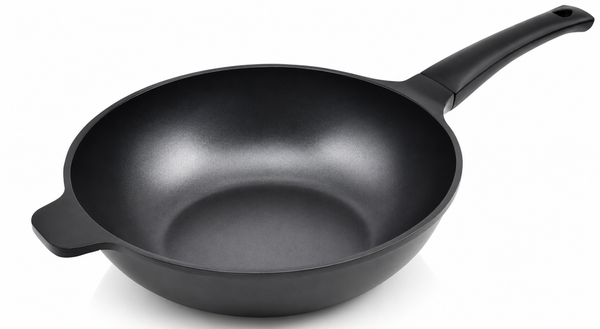 Steuber Wokpfanne 28Cm Antihaft Induktion Aluguss Alle Herdarten Aluguss Alle-image