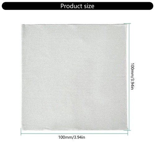 100pcs None Shedding Cleaning Cloths For Phone Screens And Optical Lens Reusable - Afbeelding 8 van 8