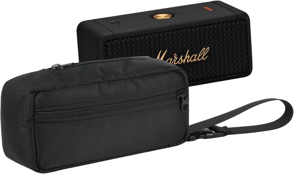 Black Nylon Travel Carrying Case for Marshall Emberton Speakers | eBay