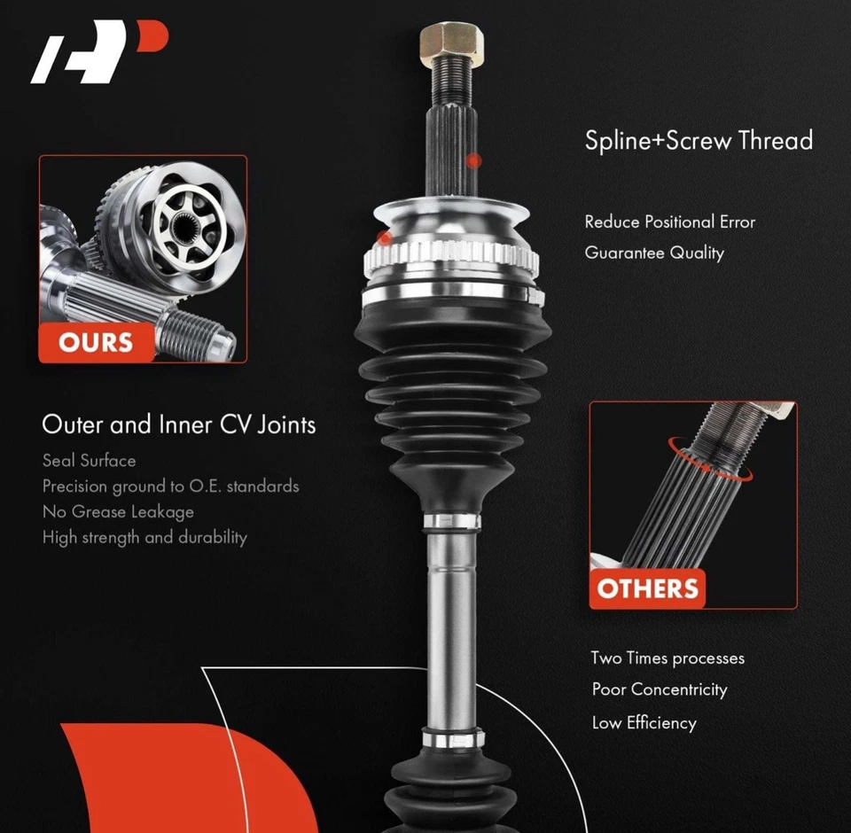 Conjunto de medio eje delantero CV para Hyundai Sonata 2011-2014 2,4 L Foto 4 de 4