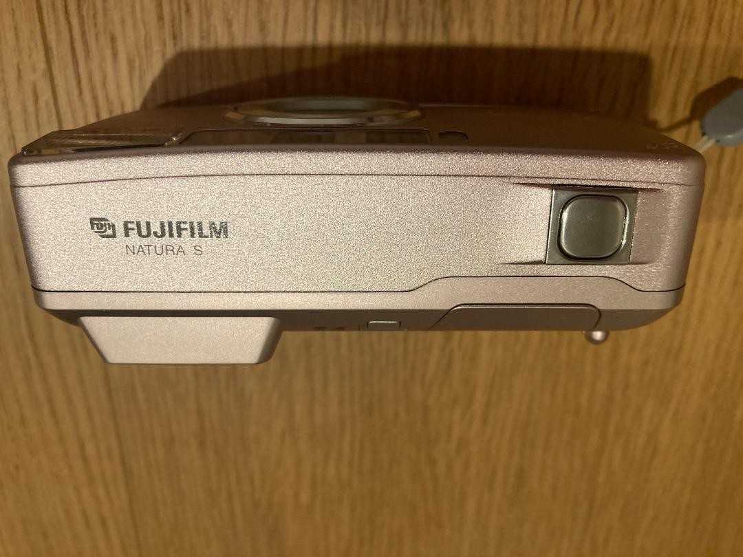 Fujifilm Natura S Compact Film Camera Lavender Used Clean