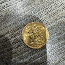 1966 Gold Full Sovereign Young Head Elizabeth II