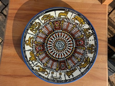 Armenischer Keramik-Teller aus Jerusalem  
