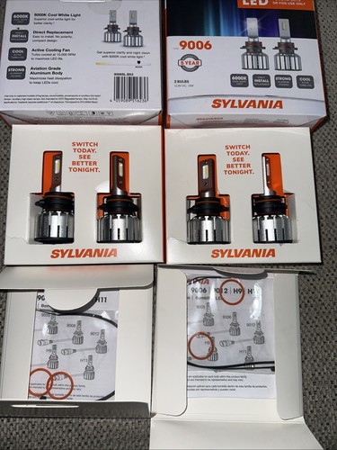 Sylvania 9006 LED Powersports Or Fog Use Only Headlight Bulbs. Set Of 2 - Picture 4 of 8