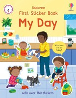 First Stick*R Book My Day | Holly Bathie | Taschenbuch | Usborne Publishing